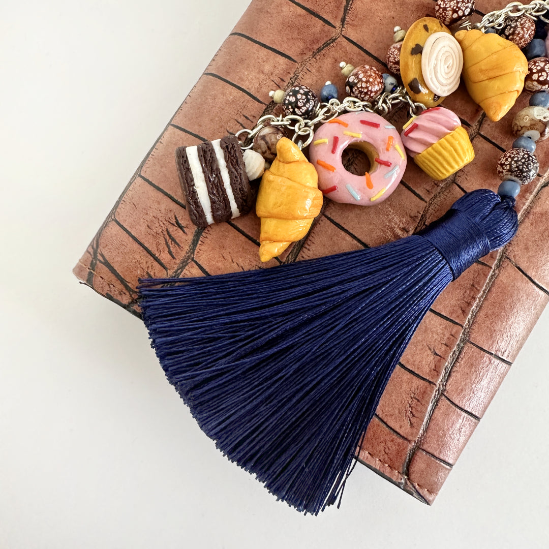 Coffee Break - Polymer Clay Keychain