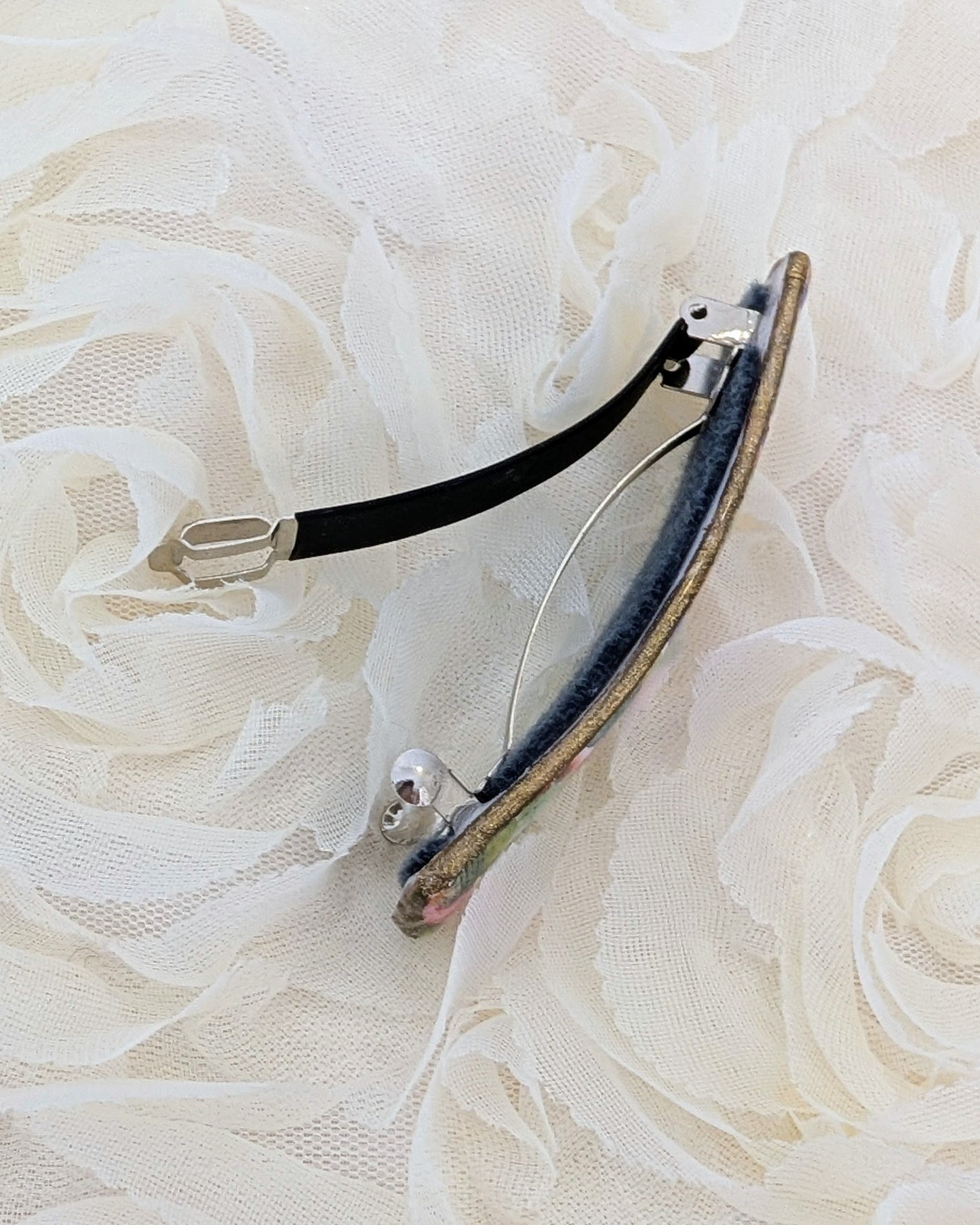 Cactus Bloom - Hair Clip for Medium Hair