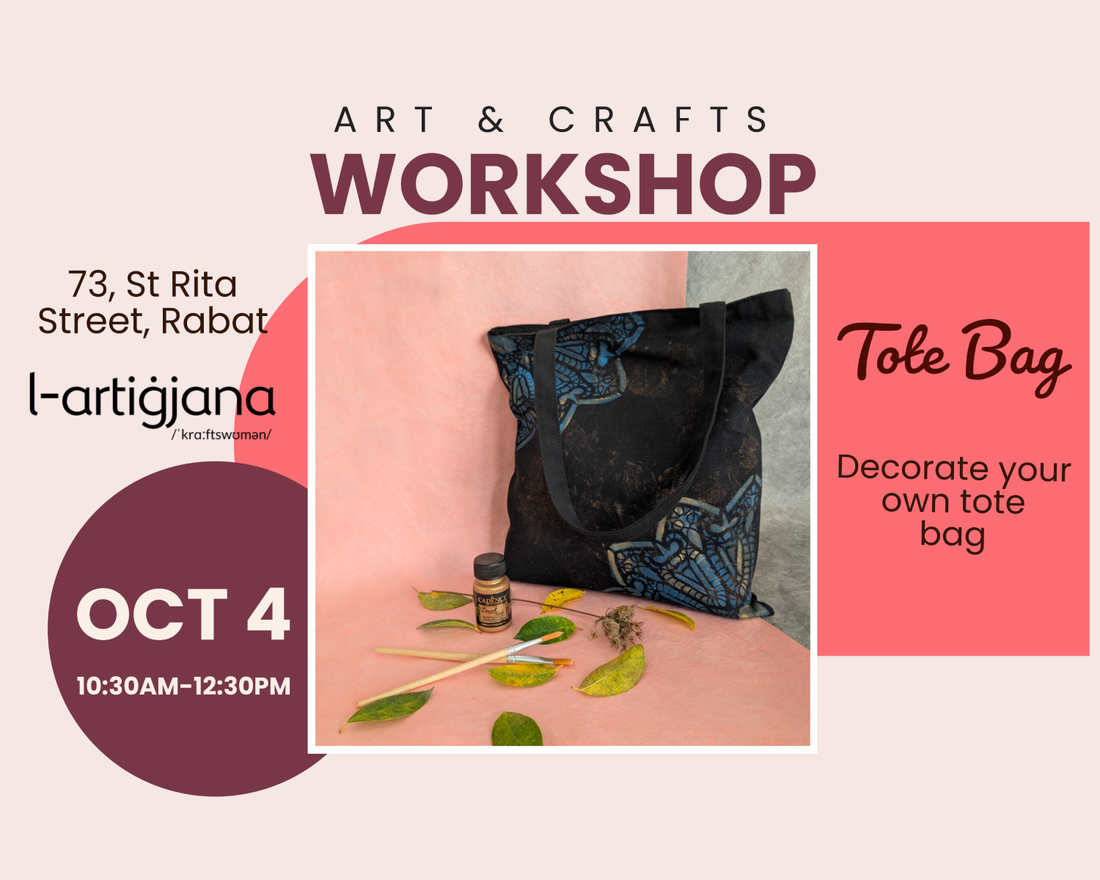 Tote Bag Decoration Workshop