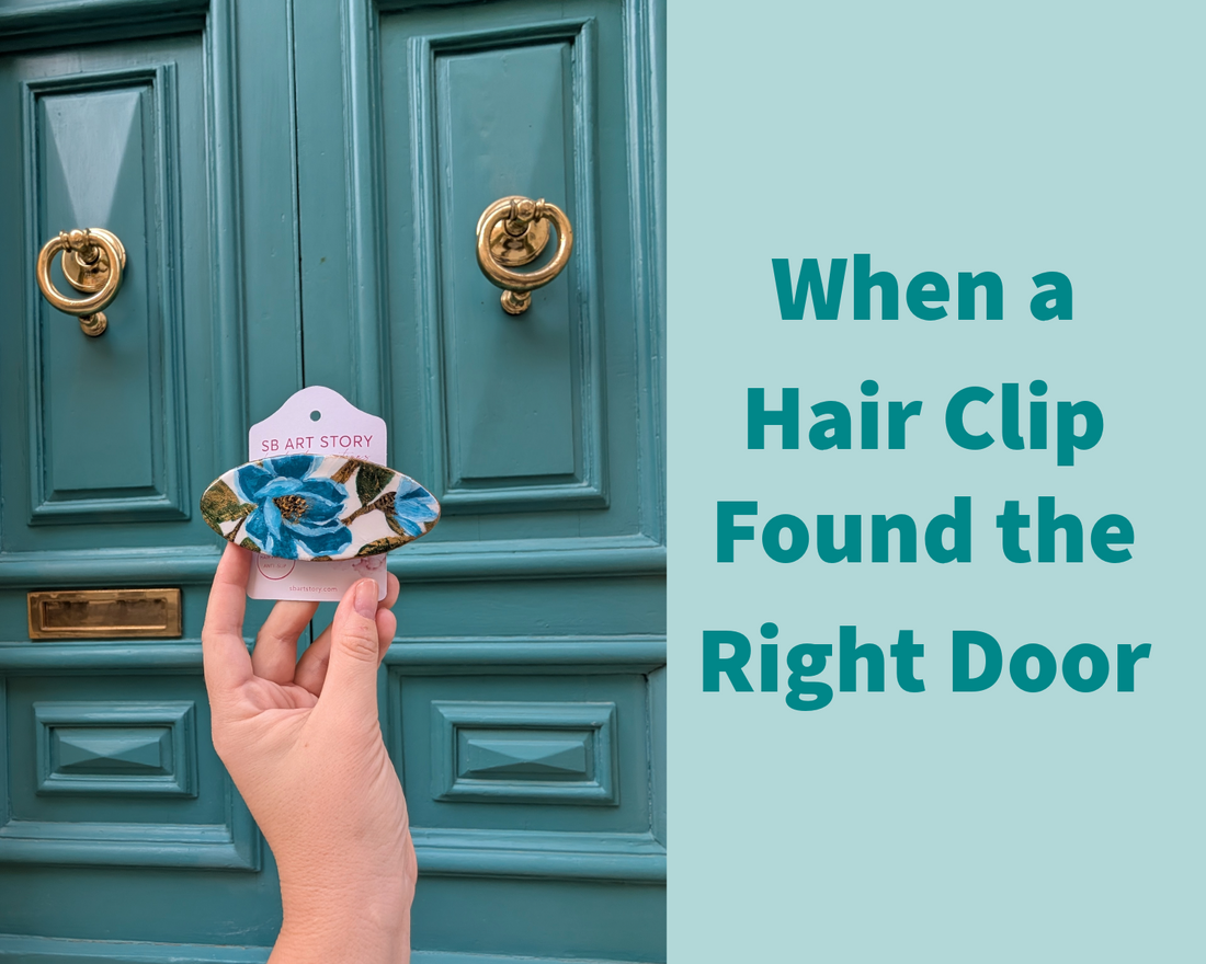 When a Hair Clip Finds the Right Maltese Door