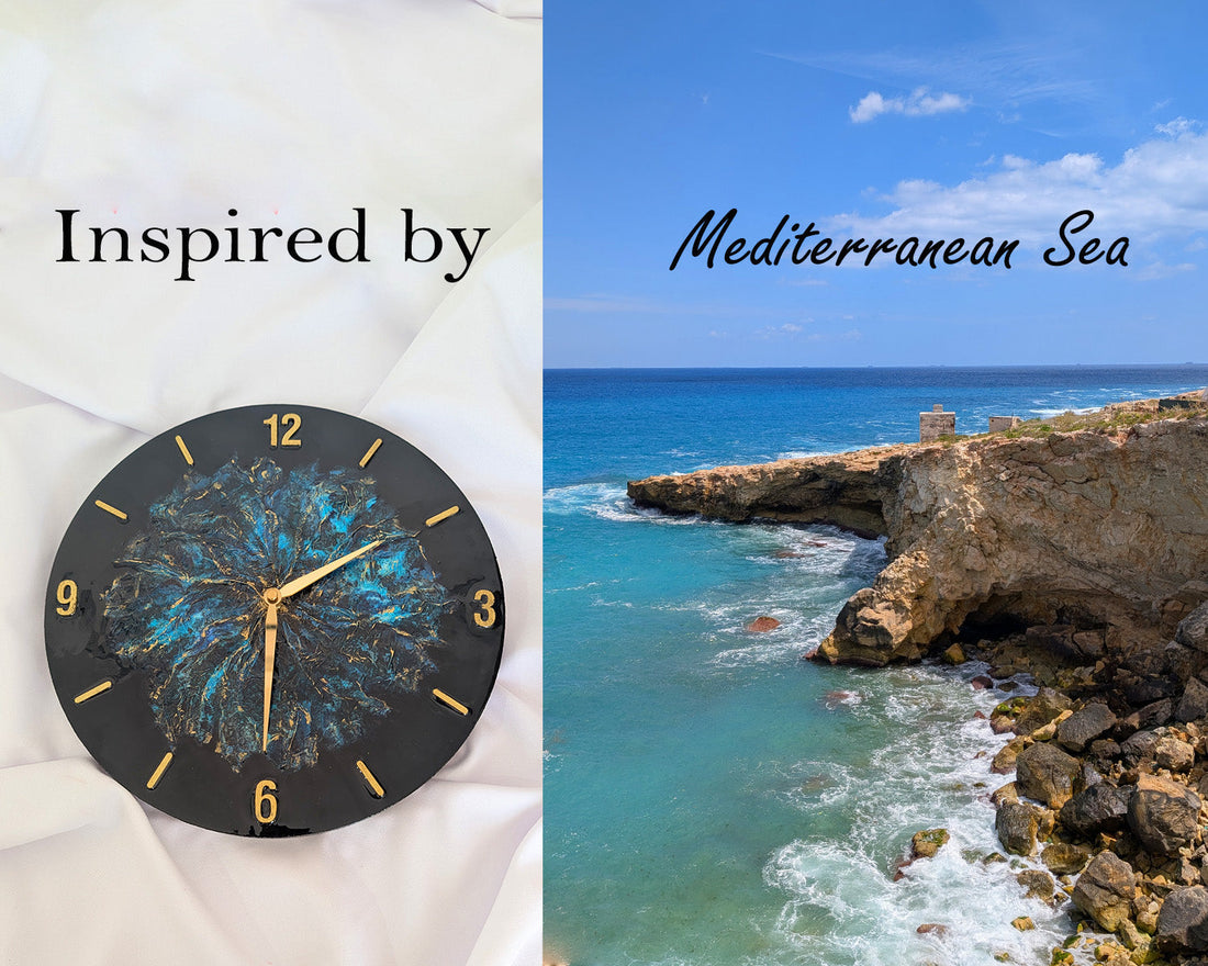 Mixed Media Art Technique: How I Created a Textured Wall Clock