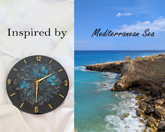 Mixed Media Art Technique: How I Created a Textured Wall Clock