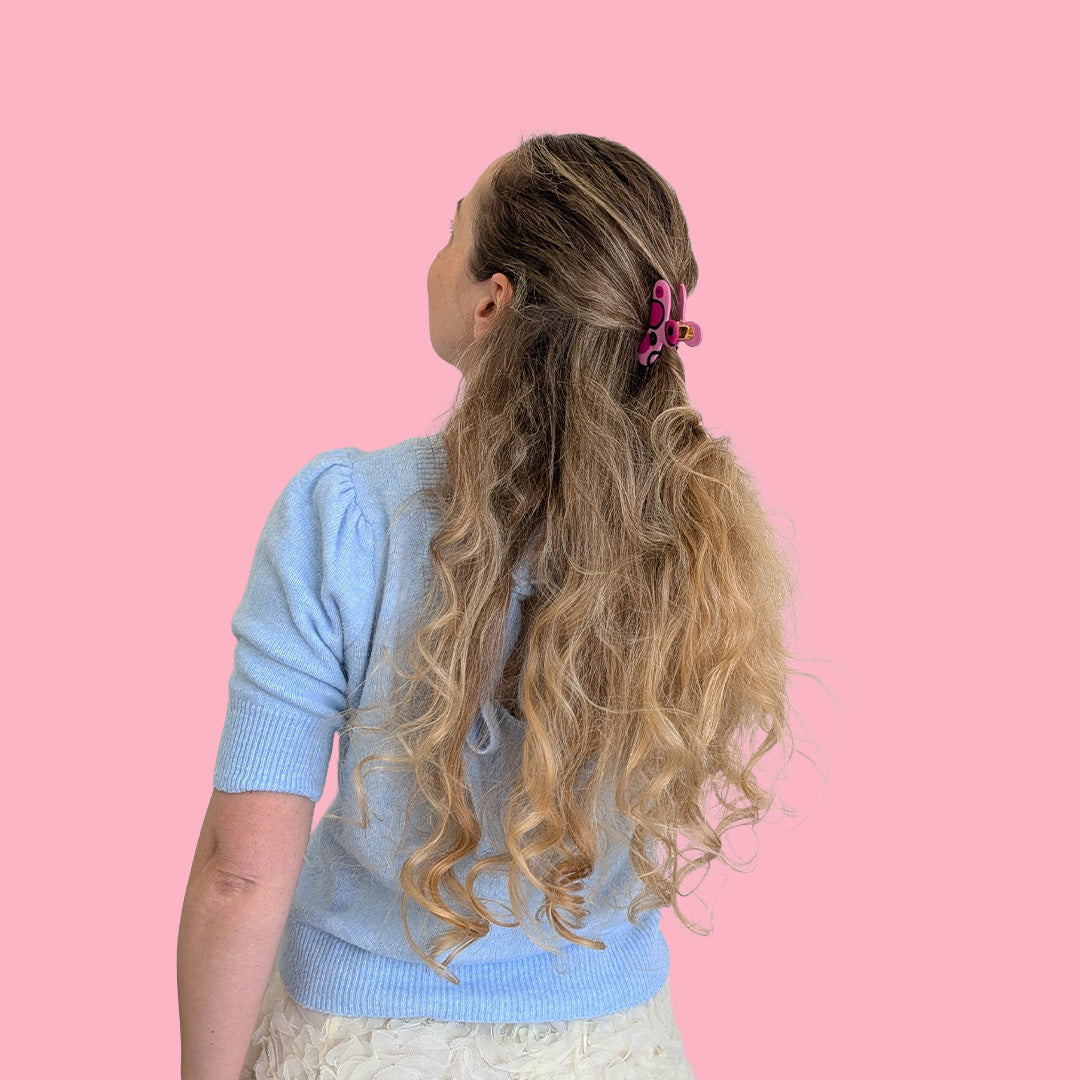 Deco Pink & Magenta - Claw Clip