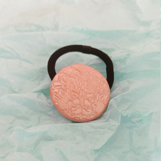 Flamingo Blush - Elastic Hair Tie