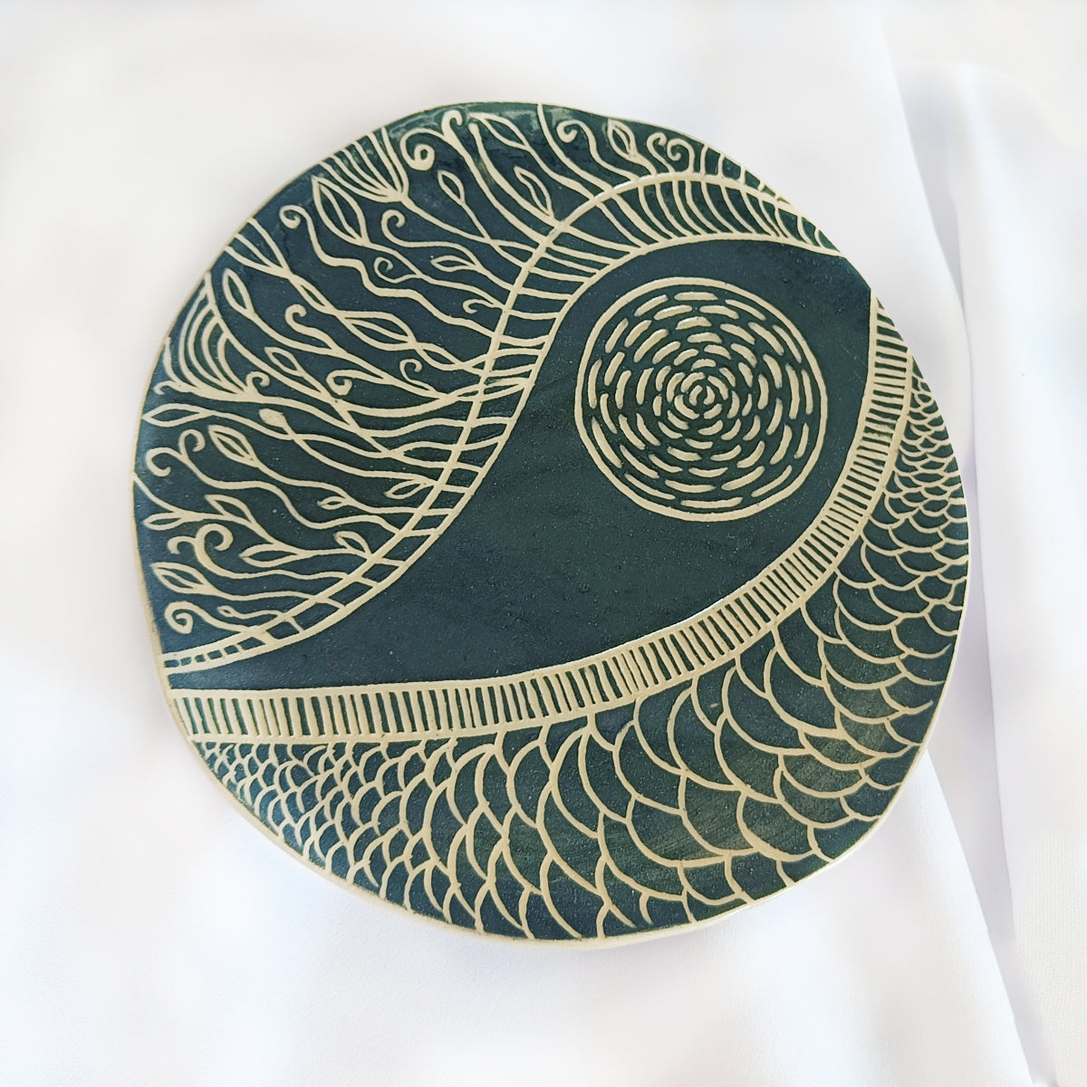 Eye Of Elegance - Ceramic Plate