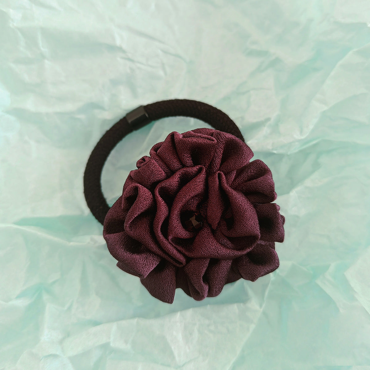 Midnight Serenade - Elastic Hair Tie With An Accessory