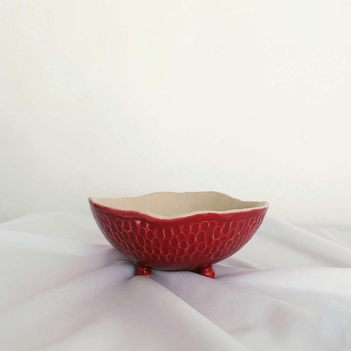 Carmine Glamour - Ceramic Bowl