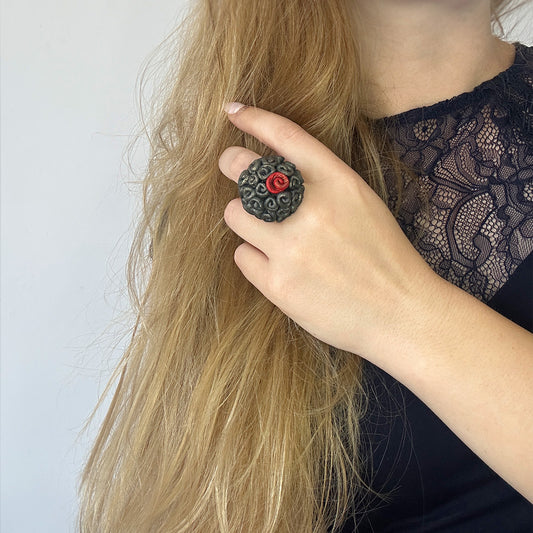 Mystique Rose – Adjustable Ring