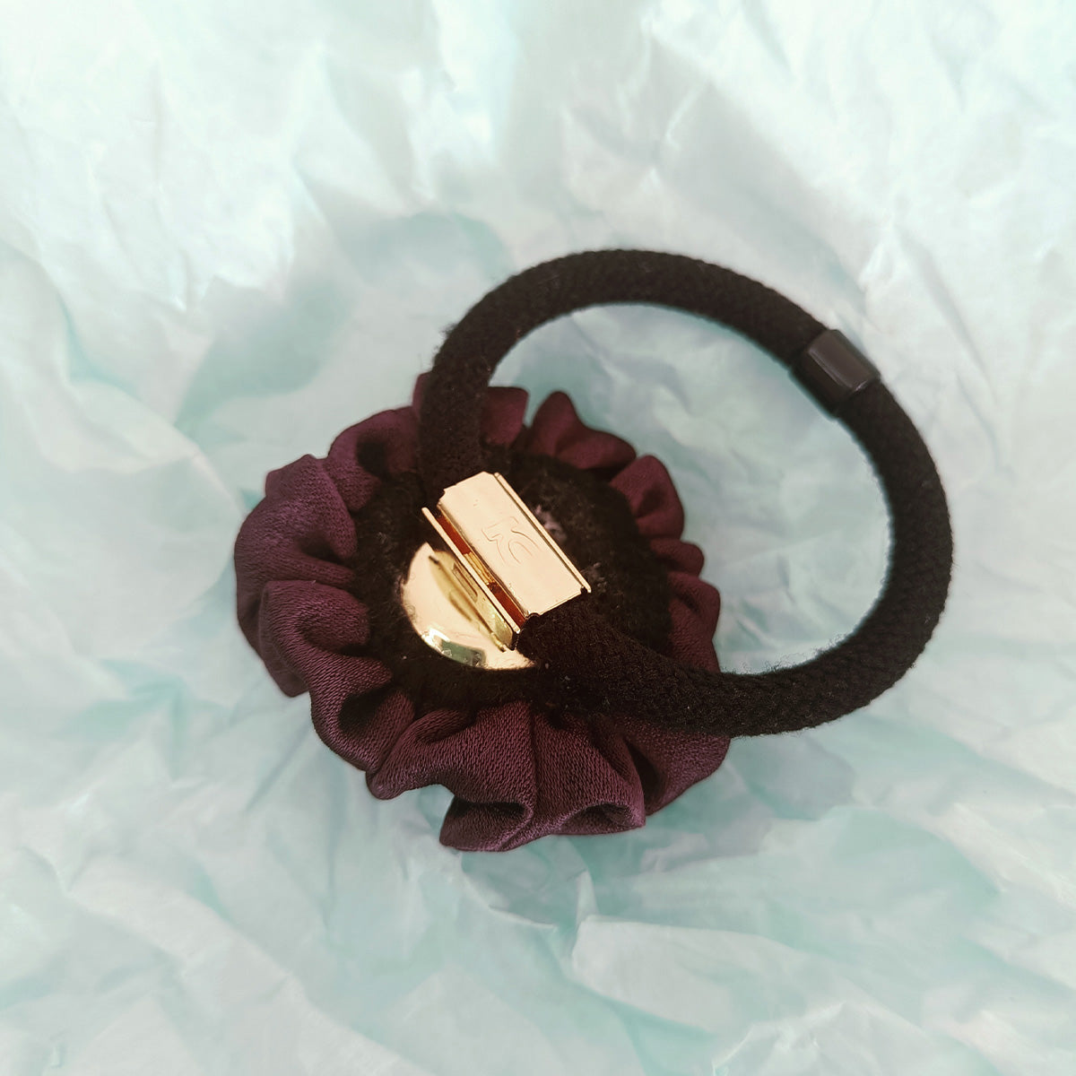 Midnight Serenade - Elastic Hair Tie With An Accessory