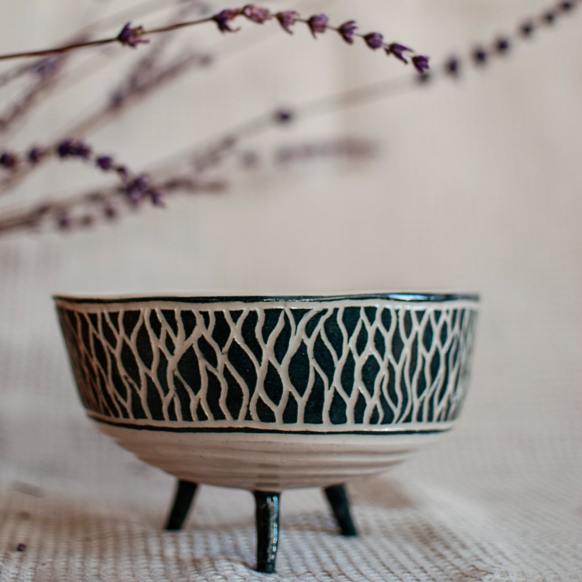 Woodland Whispers – Ceramic Bowl