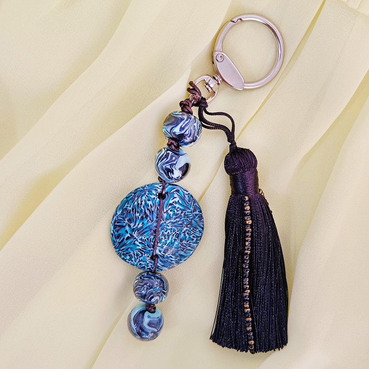 Blue Moon - Key Ring/Bag Accessory