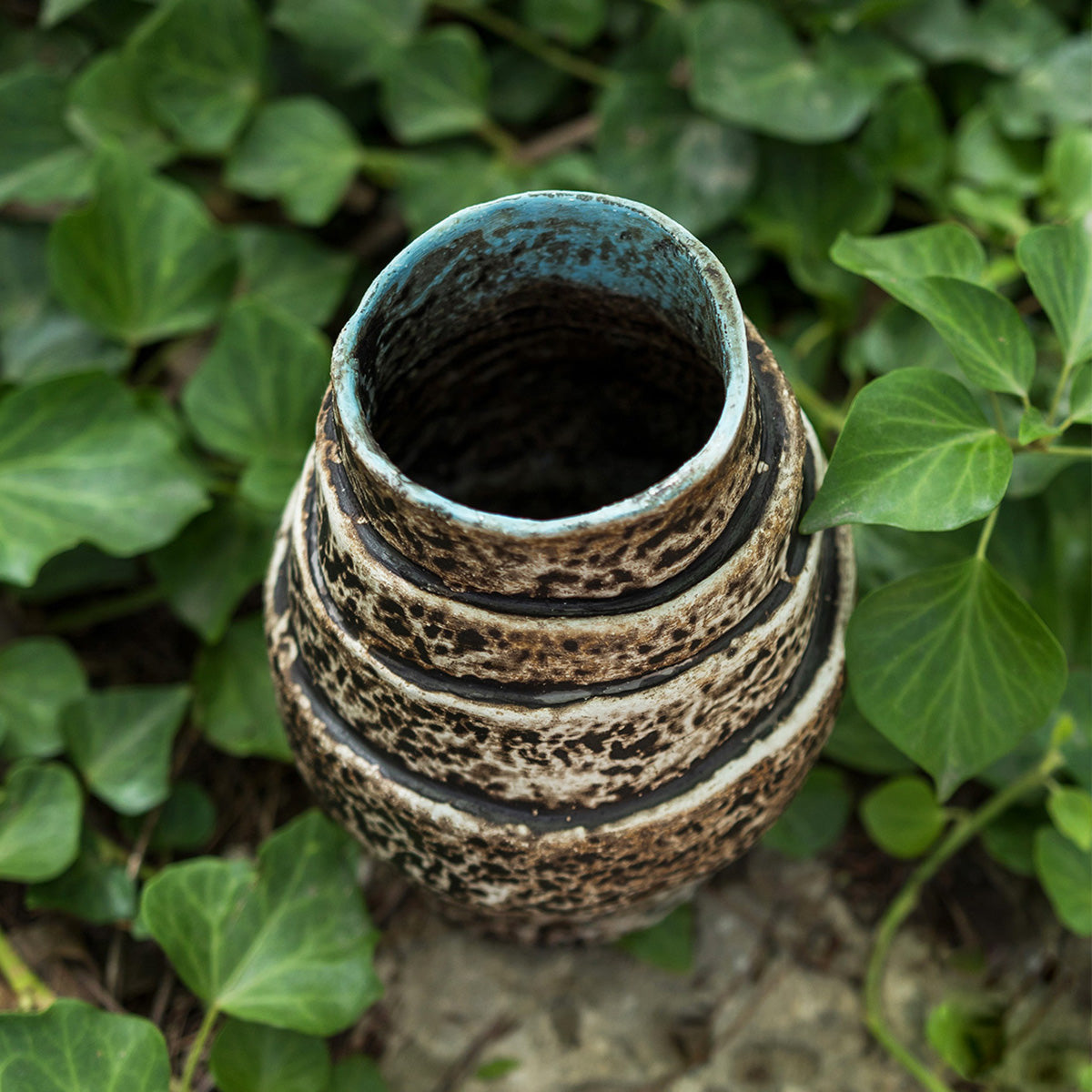 Seashell Magic - Ceramic Obvara Vase