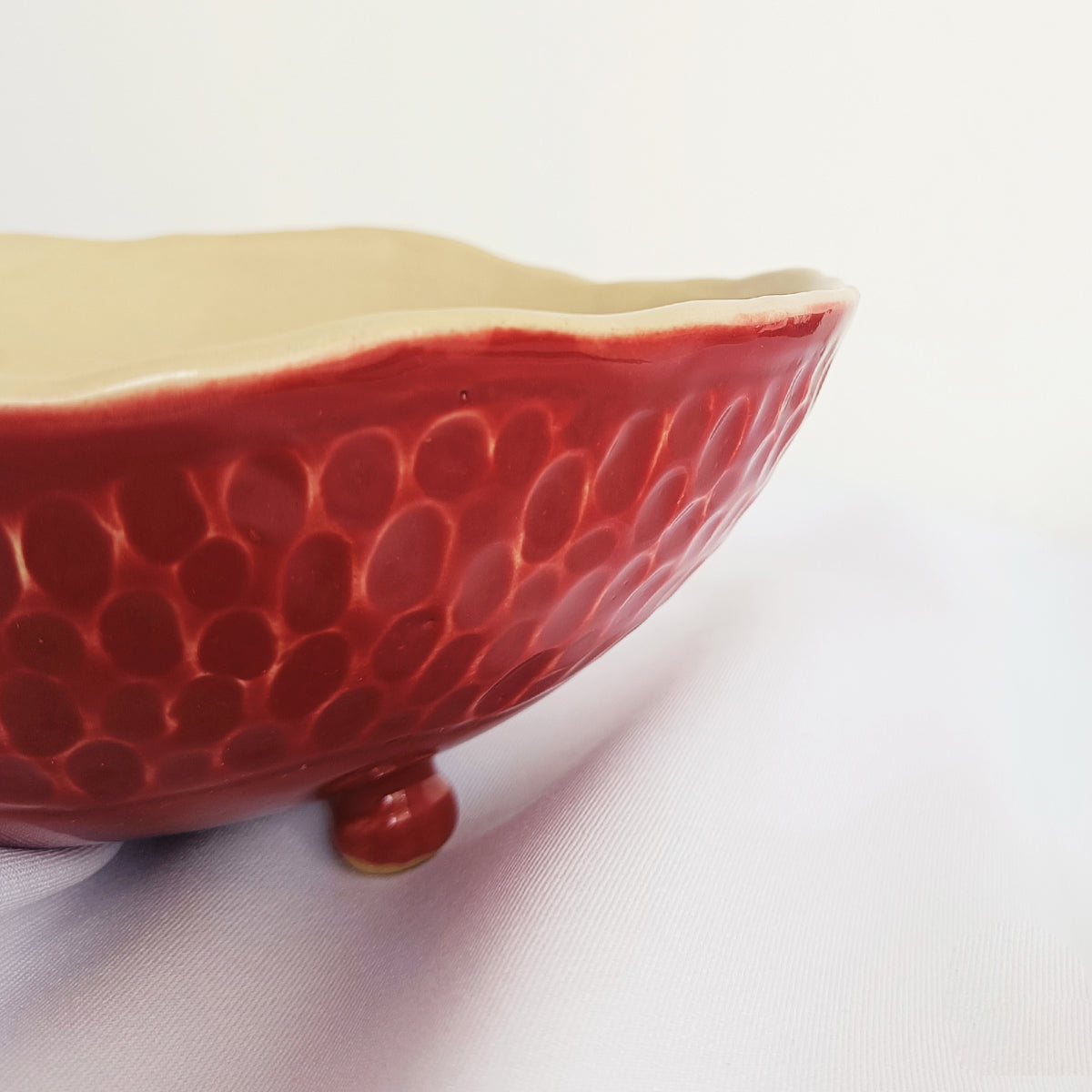 Carmine Glamour - Ceramic Bowl