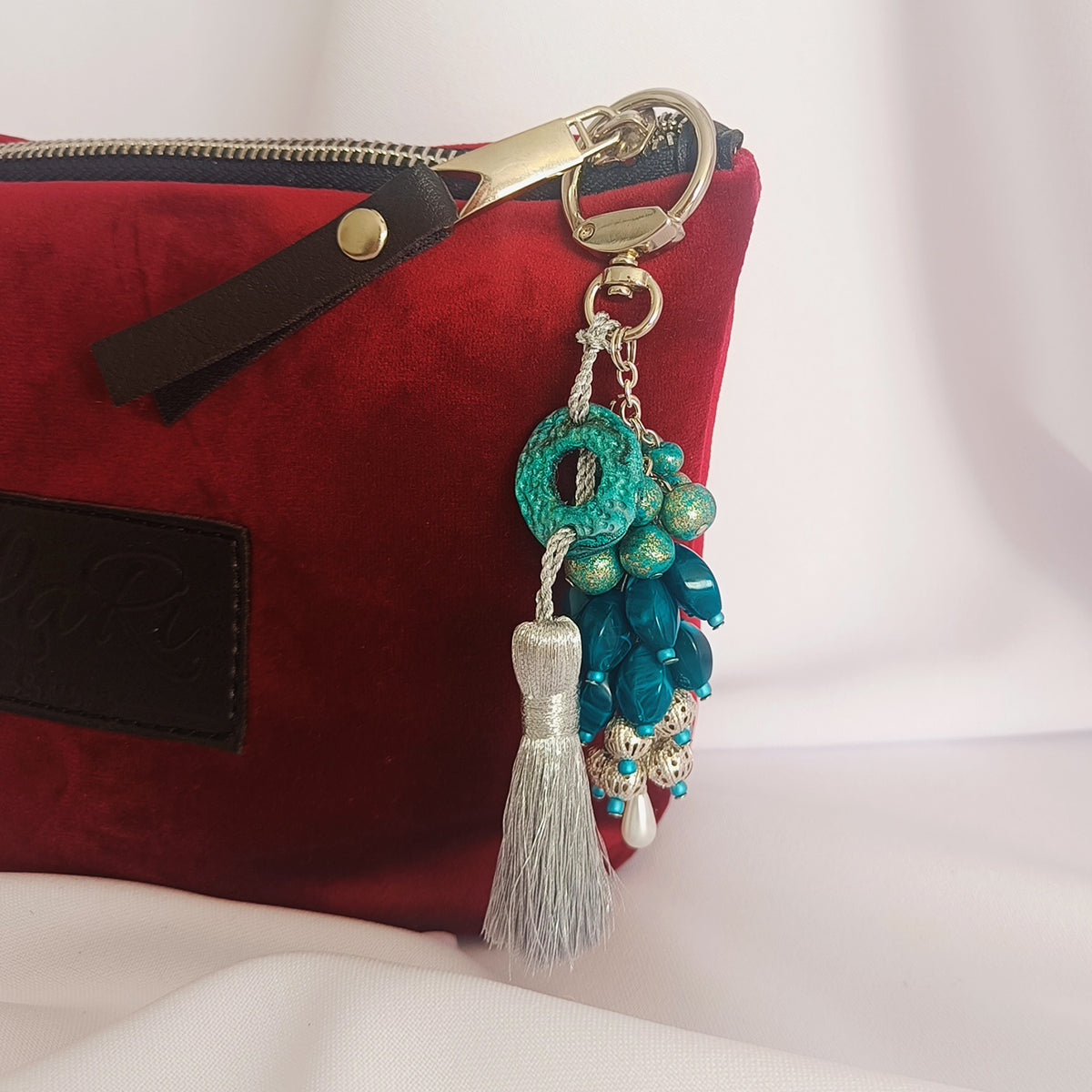 Teardrop Pearl - Key Ring/Bag Accessory