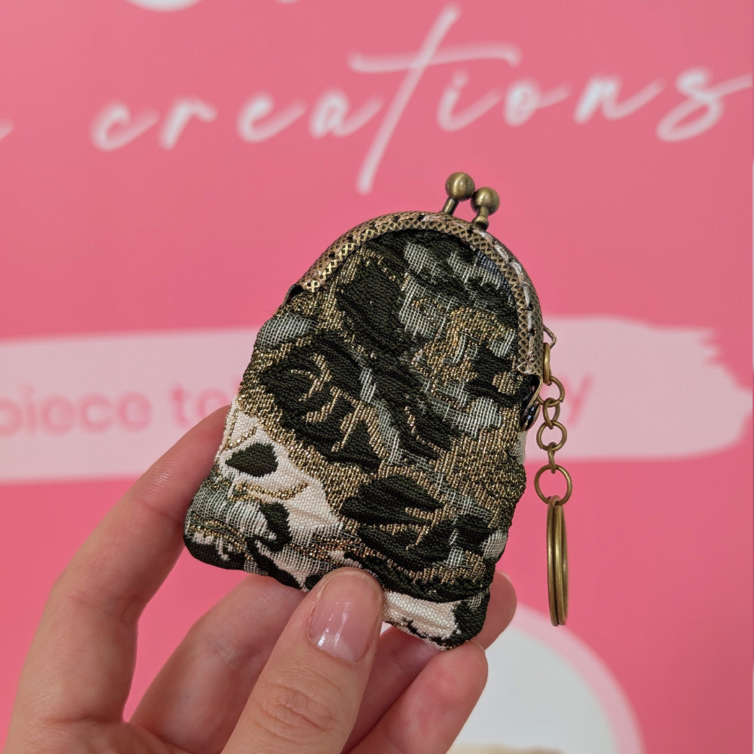 Jacquard Beauty - Mini Clasp Purse Keychain
