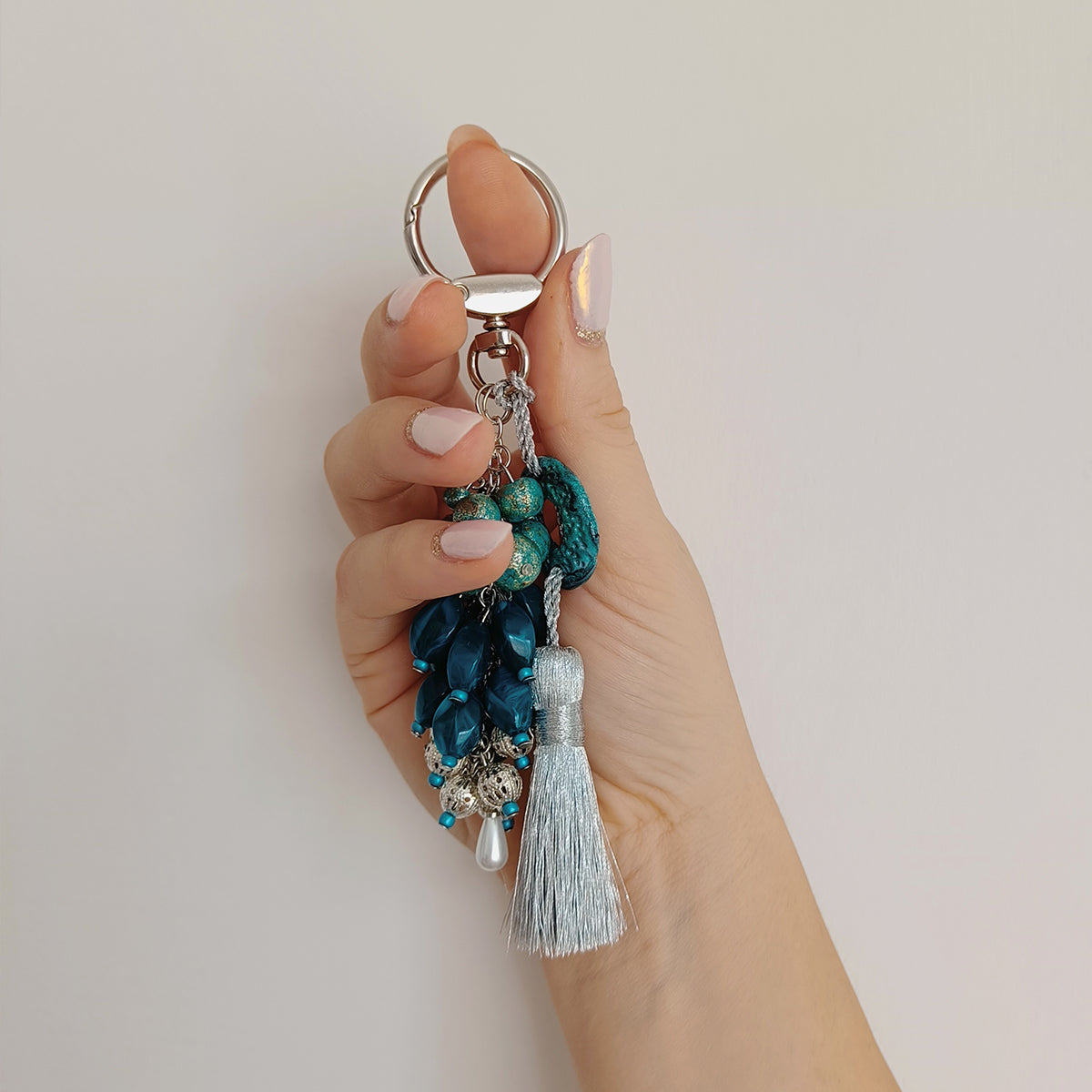 Teardrop Pearl - Key Ring/Bag Accessory