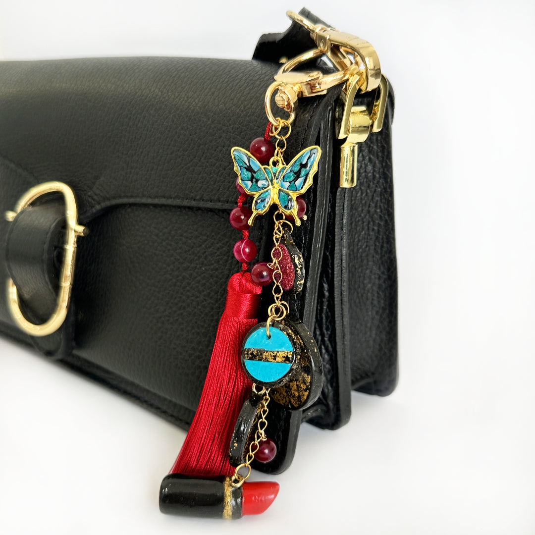 Beauty Kit – Polymer Clay Keychain