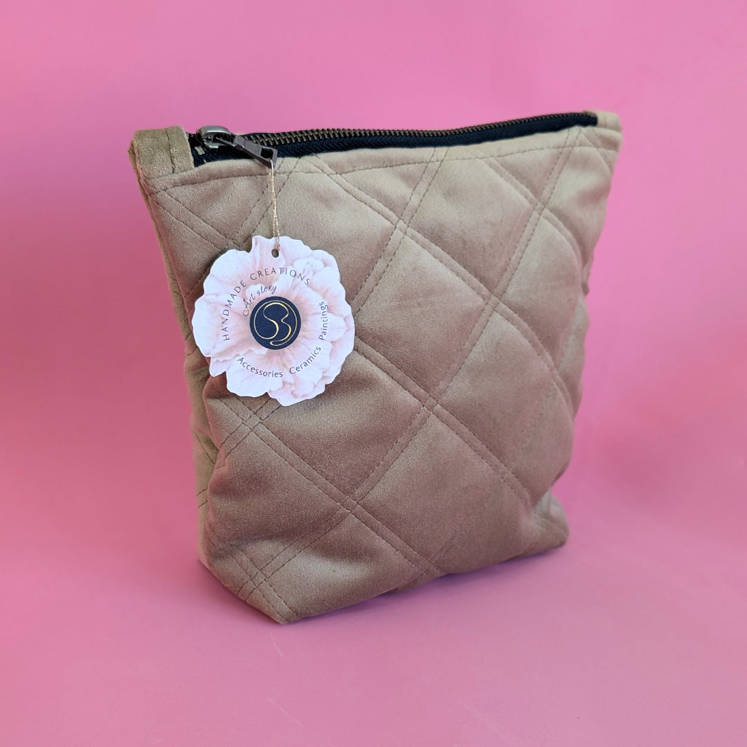 Golden Beige - Cosmetic Pouch