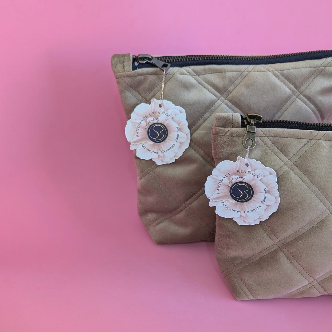 Golden Beige - Cosmetic Pouch