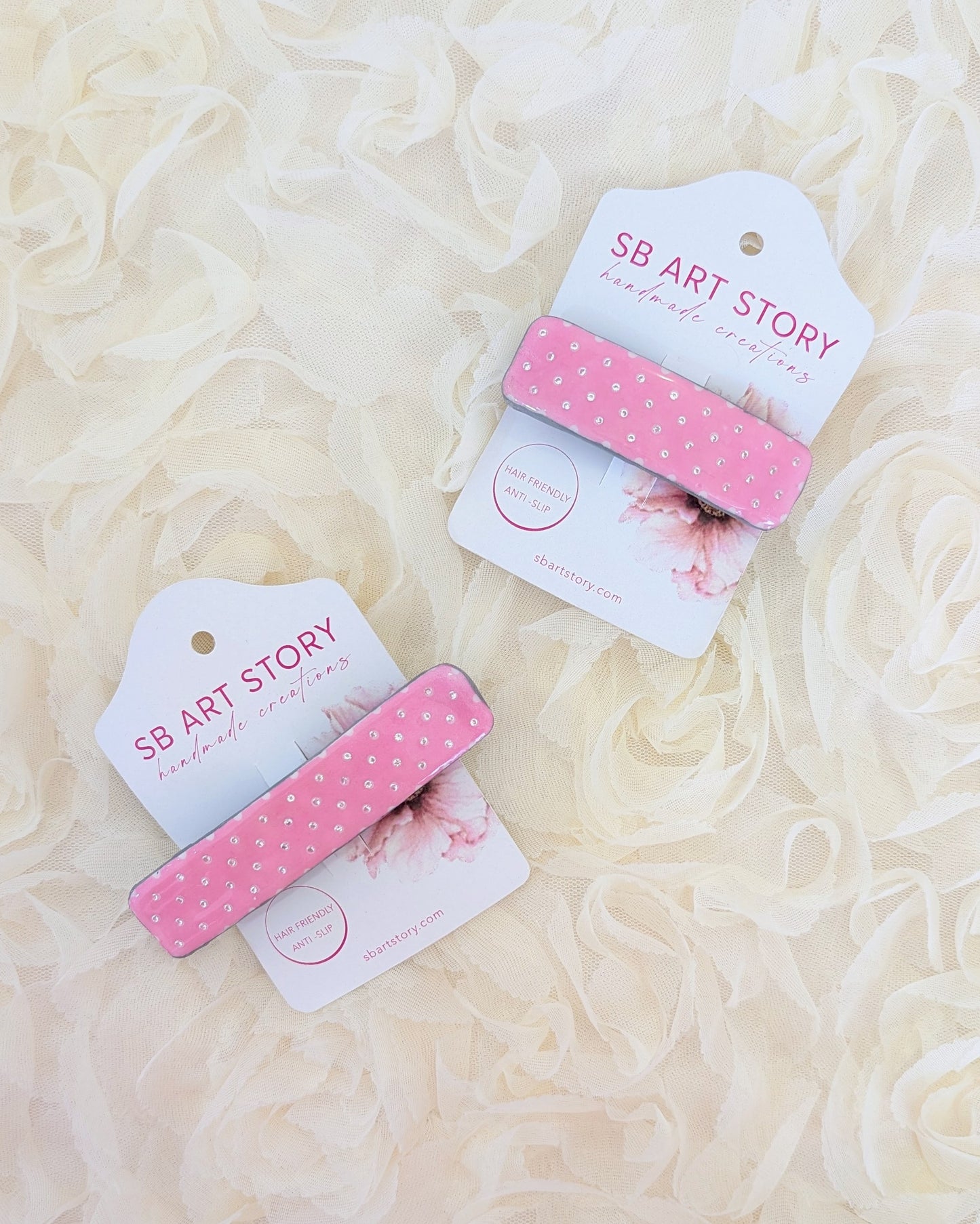 Pink Cloud - Hair Clips for Fine and Medium Hair
