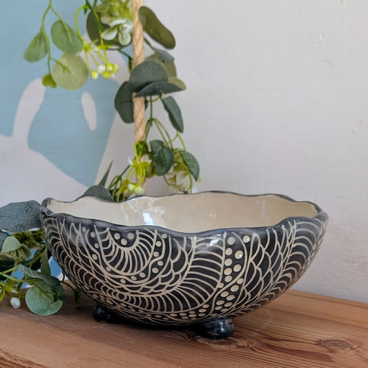 Shadow Wave - Ceramic Bowl